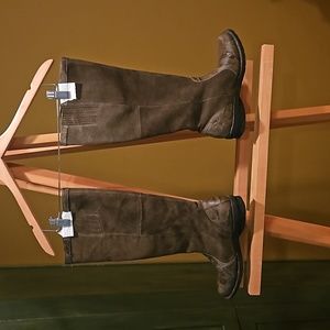 WOMENS CLARK ZIP UP BOOTS US 10